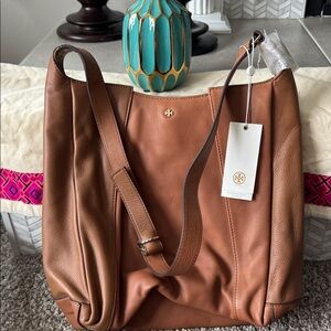 Tory Burch Tan Leather Tote